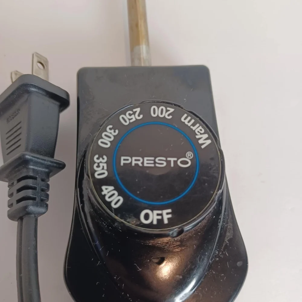 PRESTO Model 0690005 Skillet Temperature‎ Control Heat Probe Power Cord